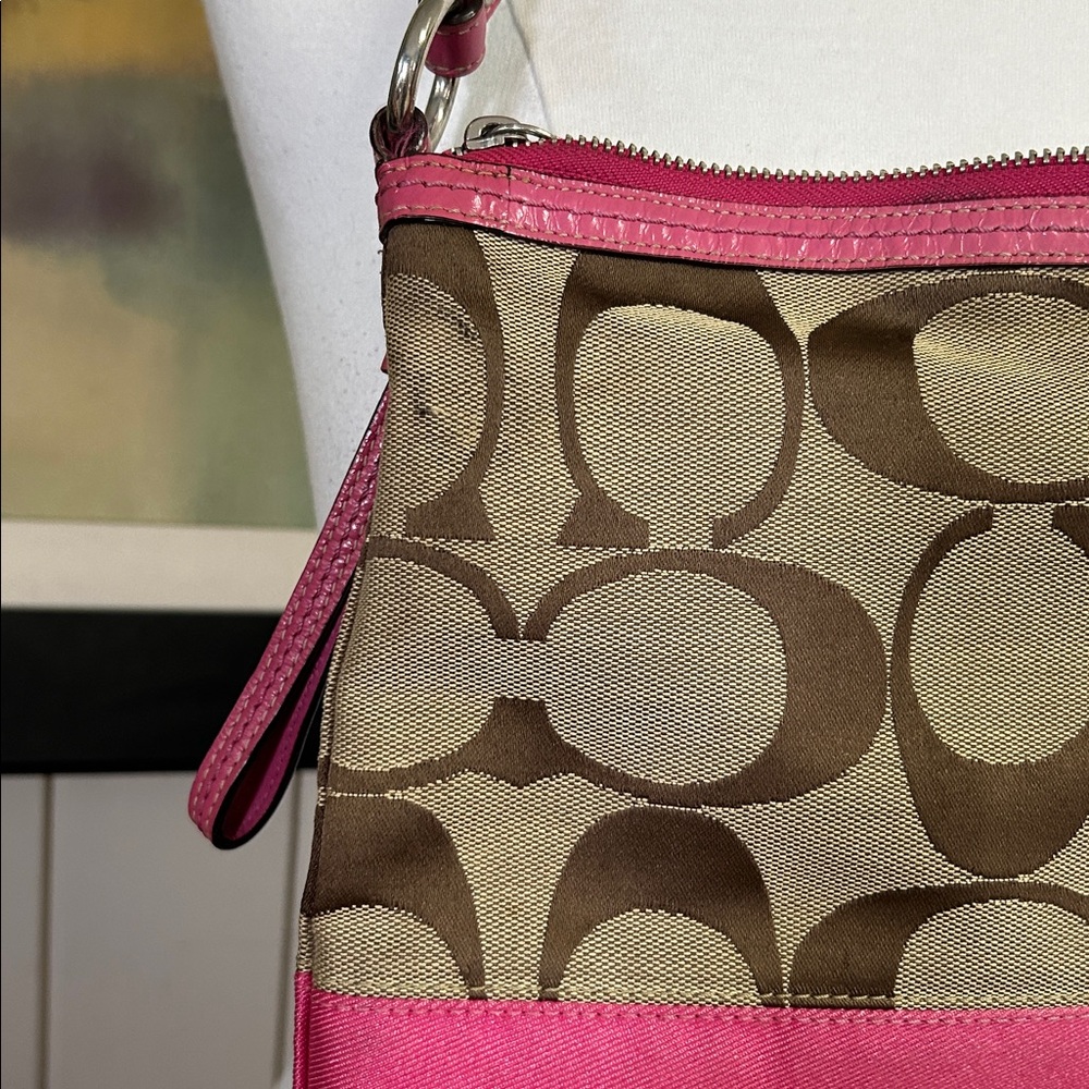 Coach Pink-Lined Handbag - Picture 12 of 16